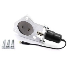 2X for Modified Aluminum Electric Control Valve Exhaust Pipe Tail Throat (Applicable to 3 Inches)