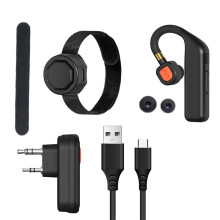 BT-E2 Walkie Talkie Wireless Earphone 2.4G Handsfree Noise Reduction 2 Pin for UV-32 DM-32 UV-5R UV-21