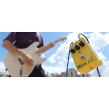 Imifumei Handmade Distortion Single Electric Guitar Effects Pedal Wide Range Adjustable Distortion Unit for Electric Guitar