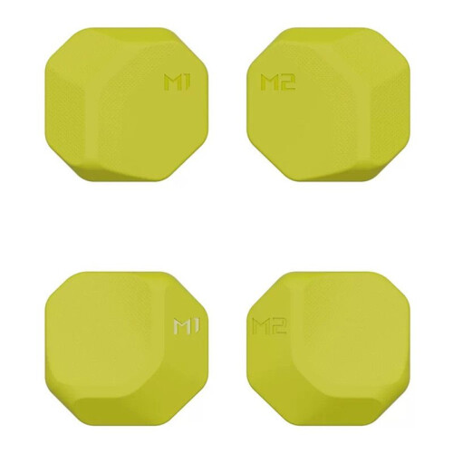 Back Button Enhancement Kit for  Ally X Durable Protection & Improved Gaming Experience Yellow