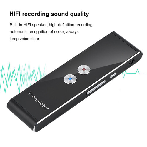 T8 Voice Translator 40 Languages Multi Languages Instant Translate  Wireless 2 Way Real  Translator 1