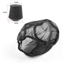 4X Universal Car Cone Air Filter Protective Cover Waterproof Oilproof Dustproof for High Flow Air Intake Filters 15X12cm
