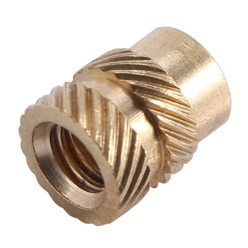 400Pcs M3 Thread Knurled Brass Threaded Heat Set Heat Resistant Insert Embedment Nut for 3D Printer 2