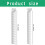 6 PCS Tree Trunk Protector, Plastic Spiral Tree Guard-Tree Bark Protector Tube Wraps to Protect Saplings Plants 8