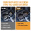 Center Console Cup Holder Insert for  Tacoma 2016-2023 Drink Cup Holder Replacement Accessories 5