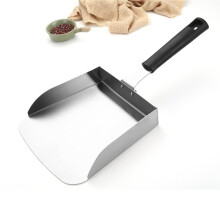 Roestvrijstalen Voedselspatel, Barbecuespatel, Bakplaatspatel, Voedselverplaatser, Multifunctionele Voedselschep, Barbecuegereedschap,