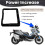 Motorcycle Modified Instrument Protection Frame for  368G Display Decorative Shell Screen Protective Cover Black 5