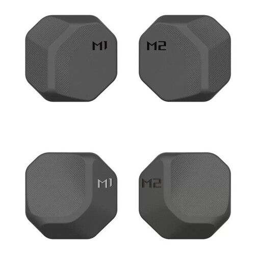 Back Button Enhancement Kit for  Ally X Durable Protection & Improved Gaming Experience Black 1