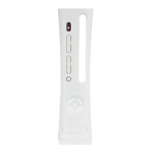 Faceplate Case Replacement Sturdy-Durable Front Shell Protective Accessories Face Plate Drop for X-BOX 360 White