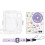 For  Instax  12 PC Camera Case Protection Cover Shoulder Strap Storage Bag Strap Sticker Set 1