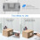 2D  Barcode Scanner Wireless Back Clip- Phone Bar Code Scanner Adjustable for 1D QR PDF417 Code Reader 6