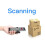 2D  Barcode Scanner Wireless Back Clip- Phone Bar Code Scanner Adjustable for 1D QR PDF417 Code Reader 7