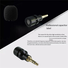 Microphone Condenser Mic Bendable Flexible Active Noise Reduction Sensitive Mic