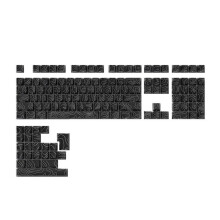 PBT Keycaps Side Print Backlit Keycap Topographic Dye-Sub Key Caps Profile for Mx Gamer Mechanical Keyboard