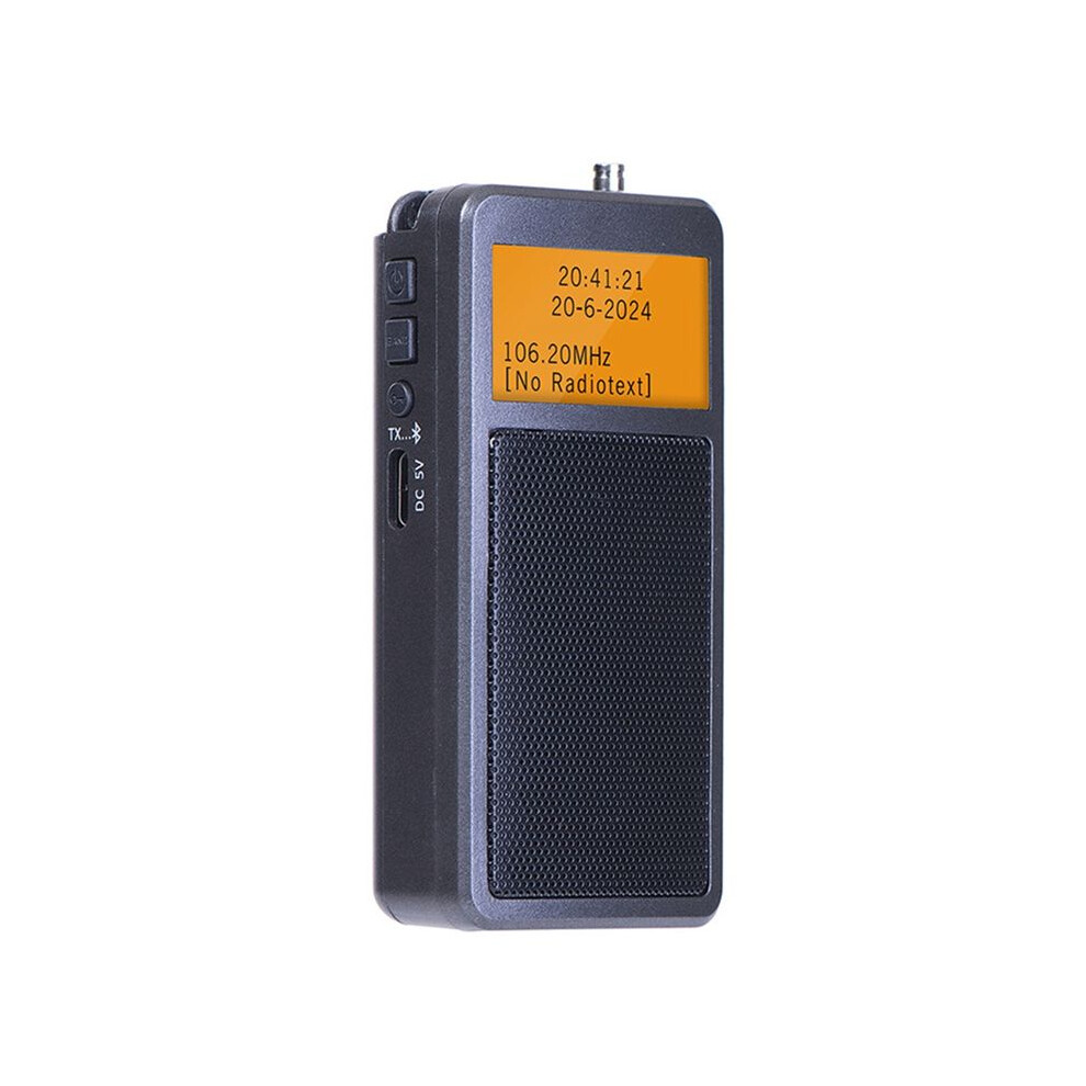 Hrd205 Portable High Sensitivity Transmitter Radio Stereo Fm Rechargeable Elderly Radio 4711391807180