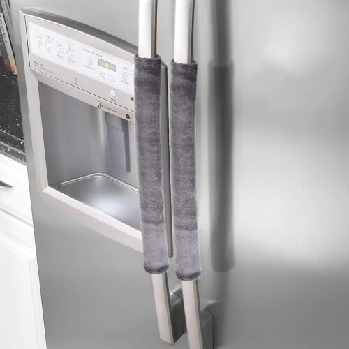 6X Refrigerator Door Handle Cover Kitchen Appliance Decor Handles Antiskid Protector Gloves 2