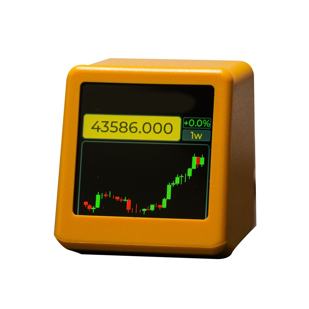 Exogio For Nerdminer Bitcoin Cryptocurrency Display Stocks,Currency Exchange Rate,Price Tracker Ticker Weather Clock C