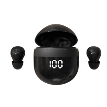 Wireless Earphones Heavy Bass Sleep Headphones with Mic Sports Earbuds Noise Reduction Headset for Smartphone