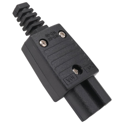 Black IEC320 C15 Female Outlet Socket Power Adapter Connector AC 250V 10A