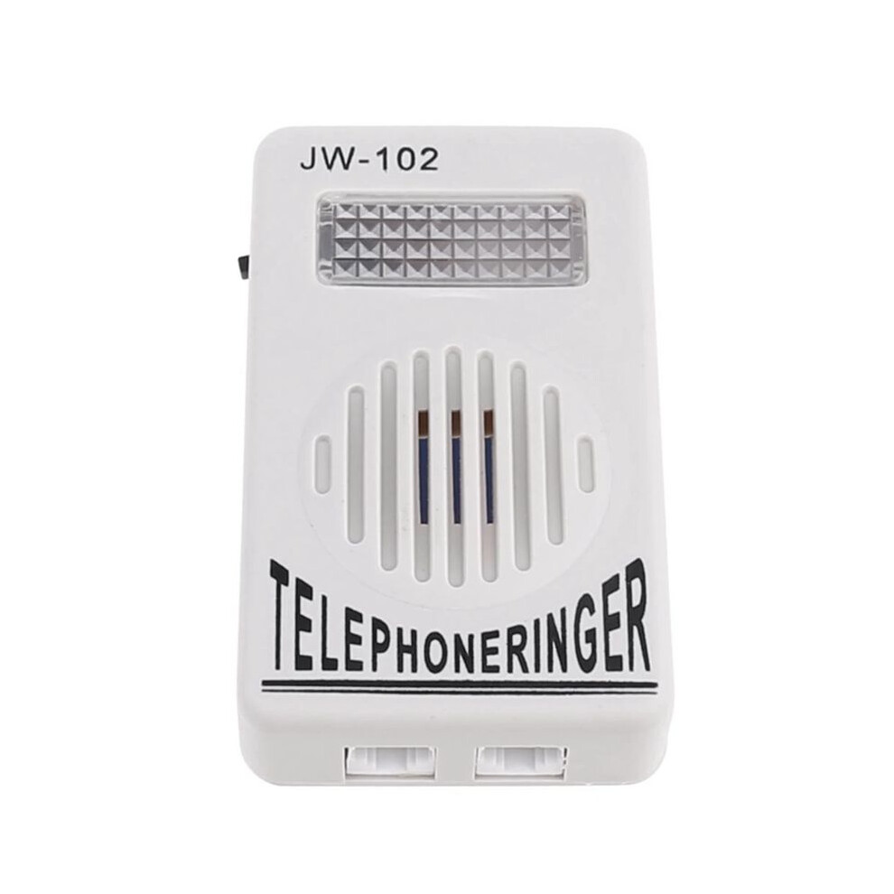 Telephone Ringer Phone Amplifier Wall Ring Speaker Strobe Flasher Bell Extra-Loud Sound Light 6032089488046
