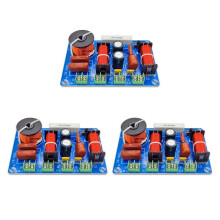 3-Pack High,Medium and Low Speaker Retrofit Crossover 3-Way Audio Adjustable Frequency Divider HiFi High Fidelity Filter