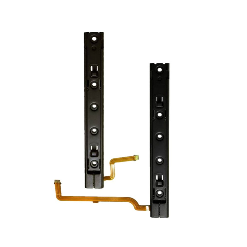 1Pc Replacement Right And Left Slide Rail With Flex Cable For Console Ns Accessories Black 4711895125667
