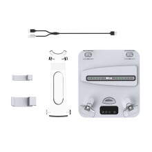 For PSVR2 Storage Stand with Controller Holders, Headset Hanger, and Type-C Charging Cable- for PSVR2/PS5 Accessories