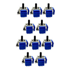 10 Piezas de Joystick Electromagnético TMR para Actualización de Gamepad para PS5, Joystick TMR, Controlador de Joystick Analógico 3D