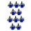 10 Pezzi TMR Joystick Elettromagnetico per PS5 Gamepad Aggiornamento TMR Joystick 3D Analog Thumbstick Controller 1