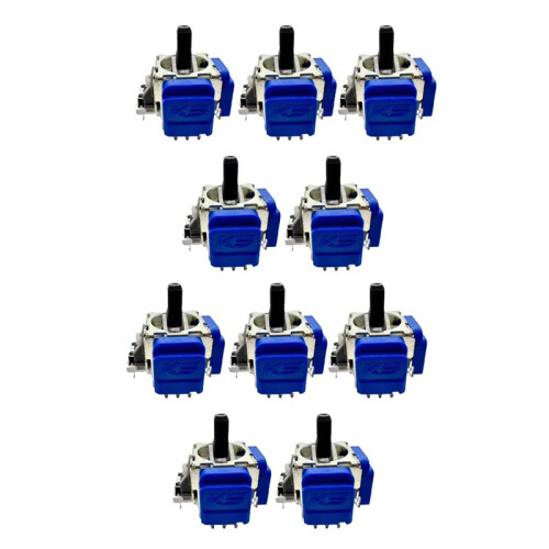 10 Pezzi TMR Joystick Elettromagnetico per PS5 Gamepad Aggiornamento TMR Joystick 3D Analog Thumbstick Controller