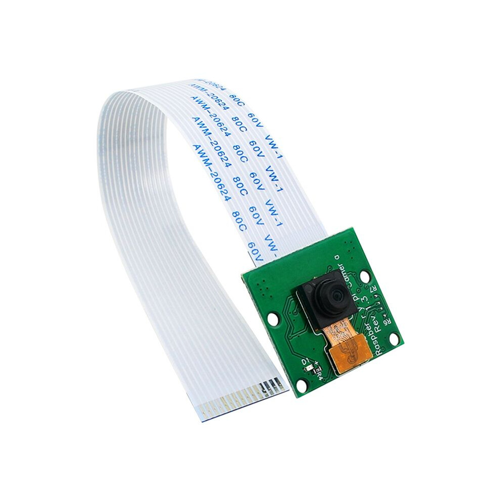 5Mp Ov5647 Camera Module For Raspberry Pi 4B 3B+ 3B 2B, 120 Viewing Angle, 1080P 720P Output Fixed Focus 6032698520519