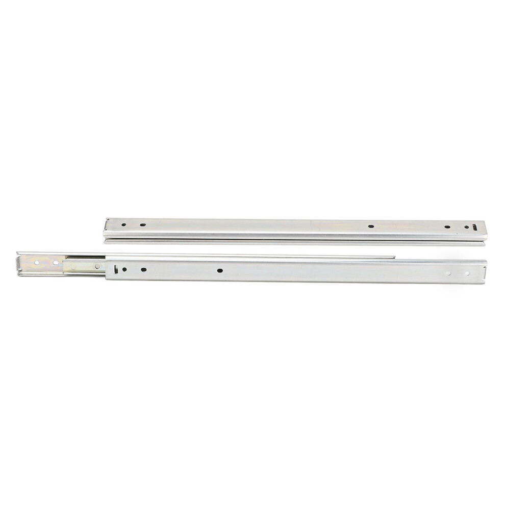 2 Pcs 350Mm Full Extension Drawer Slides, Cold Rolled Steel 9381384987585
