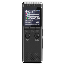 32GB Digitale Voicerecorder met 8000 Uur Opnamecapaciteit, Spraakgestuurde Audiorecorder voor Vergaderlezingen