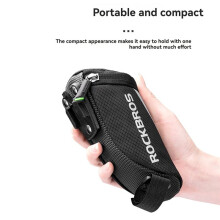 ROCKBROS Riding Bag Portable Reflective Saddle Bag Tail Seatpost Nylon Bicycle Bag MTB Road Bike Bag Panniers A