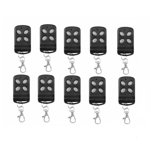 433Mhz Duplicator Wireless Cloning Remote Control 4CH Electric Copy Controller RF Wireless Transmitter for Garage Door,B