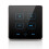 Home Theater  Wall Amplifier Touch Screen Music Panel Home Background Audio System Support USB TF Card(Black) 1