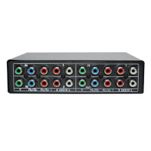 RGB Component Selektor 5 RCA 3-Wege YPBPR Kabel Komponente AV Switcher für PS2 DVD Player TV