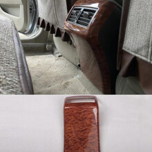 for Camry 2006-2011 1PC Wood ABS Car Rear Air Conditioning Vent Outlet Cover Trim Car Styling Accessories