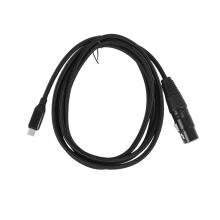 Cabo USB C para XLR FêMea, Cabo de Microfone USB C Tipo C Macho para XLR FêMea Mic Link Studio Cabo de ÁUdio (2M/6.6FT)