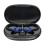 Earhook  Headset AI  Translation Öronproppar Digital Display Sport Noise Reduction Headset Blå 1