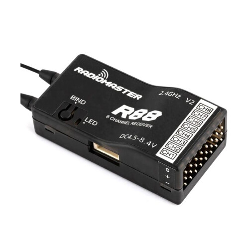 RADIOMASTER R88 V2 Receiver Frequency Range 2400-2483.5Mhz