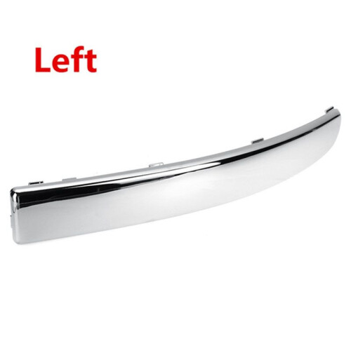 For  500 2007-2015 Left Side Front Lower Bumper Chrome Molding Trim 735455057 2