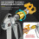 Universal Adapter 360 Degree Fan Pivot Rotation with Filter Airless Paint Sprayer Swivel Extension Controller 3