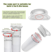 Portable Air Conditioner Window Kit,2-in-1 Universal Window Seal,Mobile A/C Window Vent Seal Kit