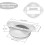 Portable Air Conditioner Window Kit,2-in-1 Universal Window Seal,Mobile A/C Window Vent Seal Kit 7