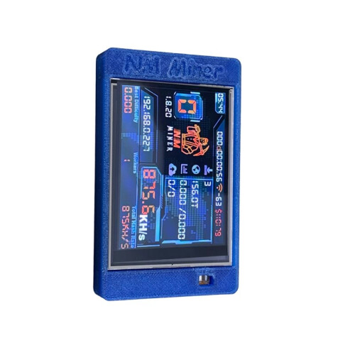 NerdMiner V2 NMMiner BTC Bitcoin Lottery Miner com Tela de 2,8 Polegadas, 1060KH/S, Máquina de Mineração de Criptomoedas para Uso Doméstico 1
