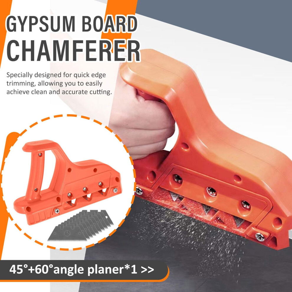 3-Blade Drywall Planer 45 60 Angle