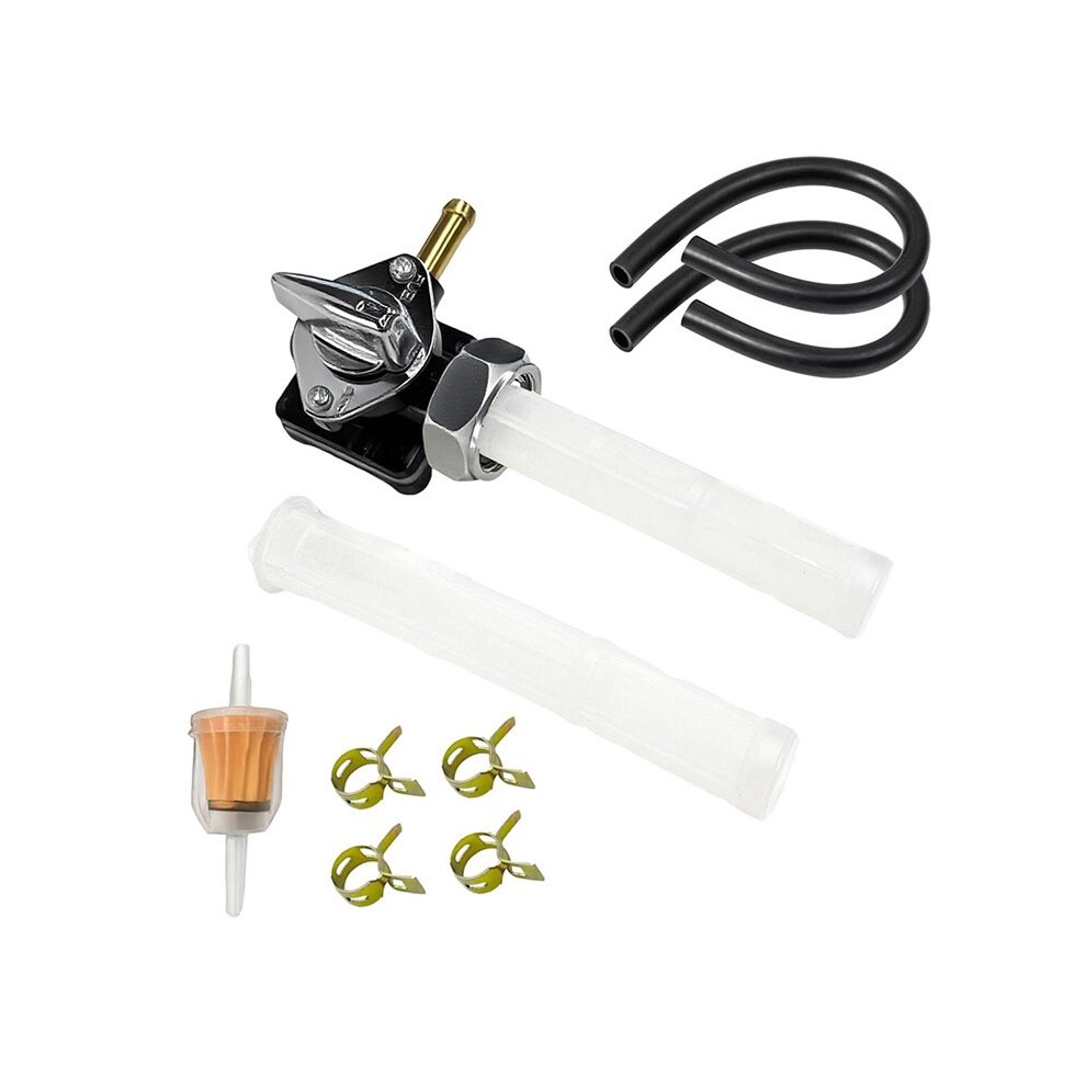 61338-94D Motorcycle Fuel Valve Petcock With Male Thread For Flst Fxst Flt Fxd 1995-2001 1340Cc 4712869944970