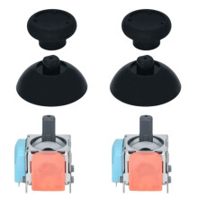 DS13-MAX TMR Joystick Kit for PS4 2nd Gen Angle TMR Joystick+Joystick Cap for PS4 Gamepad TMR Electromagnetic Joystick A