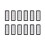 12 PCS Filter for Cecotec Conga X70 Vacuum Cleaner Filter Replacement Parts 1
